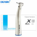 Dental Low Speed Handpiece Contra Angle Blue Ring X25 X25L 1:1 Internal Water Spray Fiber Optical Handle. 