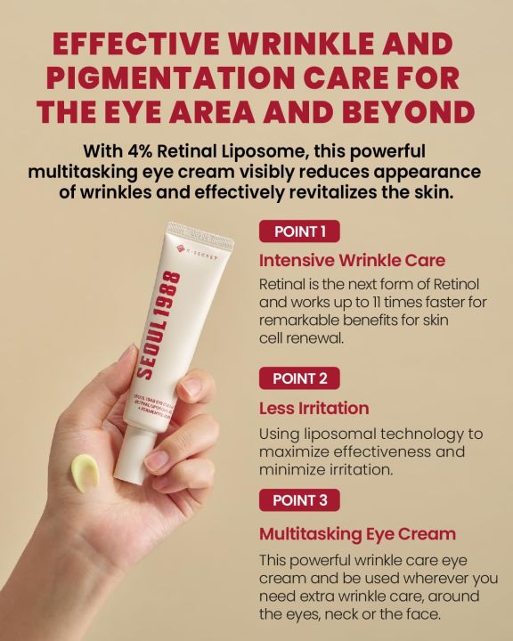 KSECRET%20SEOUL%201988%20Eye%20Cream%20:%20Retinal%20Liposome%204%25%20+%20Fermented%20-%20Image%202