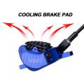 ZTTO MTB 4 Piston Bicycle Hydraulic Disc Brake M840 With Cooling Pads Oil Pressure Road Bike Rotor Calipers IS PM Mount.
