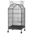 Zimba Exotic Bird Cage - Gambrel Roof Style. 