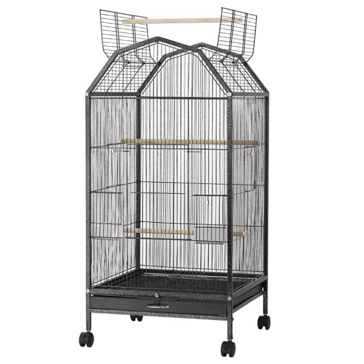 Zimba%20Exotic%20Bird%20Cage%20-%20Gambrel%20Roof%20Style%20-%20Image%202