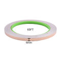 20m Double Conductive Copper Foil Tape EMI Shielding ConductiveTape Adhesive Repellent Shield Strip For Electric Guitar Transfor.