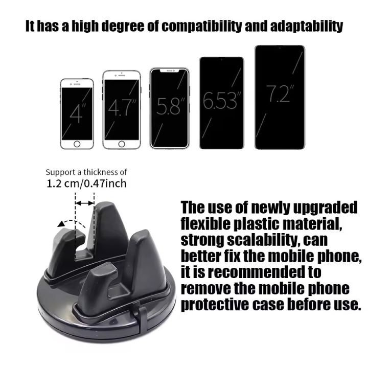 360%C2%B0%20Rotatable%20Mobile%20Phone%20Holder%20Car%20Bracket%20Non-Slip%20%20Navigation%20Car%20Mount%20Stand%20Support%20in%20Car%20Universal%20for%20All%20Phones%20-%20Image%203