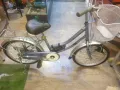 24inch ladies bicycle cobalt with basket, cycle for girls. 