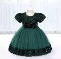 Girl baby party dress Princess gown. 