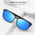 SEAMERGO 3PCS Large Frame Square Polarized Sunglasses Man High-end 2025 Ultraviolet-proof Travel Beach Women's Grade Glasses. 