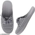 Women's Casual Loafers Slip-On Rubber Half Shoes, Multiple Sizes and Colors. 