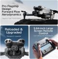NEW FPV GT50 4.3-inch screen RC Remote 720 HD Camera High Quality optical flow obstacle avoidance 4.3-inch screen control brushless dual WIFI professional drones camera. 