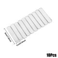 10 Pieces Golf Weighted Lead Tape Adhesive Lead Tape Strips Add Weight for Golf Club Tennis Racket Adjust Weight.