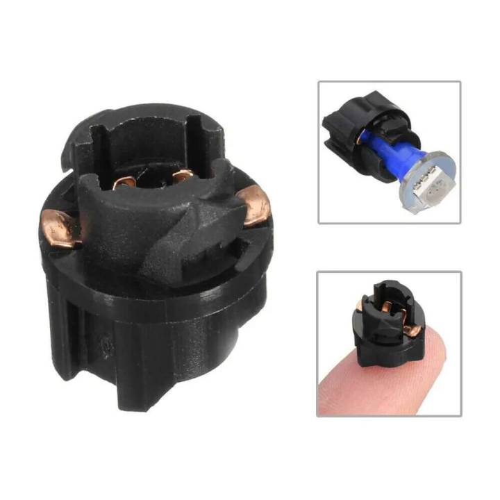 10Pcs%20Signal%20Lamp%20T5%20Led%20T-Wist%20Sockets%20Bulb%20Holders%20Car%20Dashboard%20Instrument%20Panel%20Cluster%20Dash%20Lights%20Plug%20Base%20Part%20-%20Image%205
