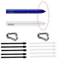 Touch Screen Stylus Pen Replacement Tip Nib For Note 10 / 10+ / 20 / 20 Ultra S Pen Spare Nibs With Metal Clip.