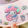 Sanrio Sunscreen Hat Cinnamoroll My Melody Kuromi Pompompurin Anti-Uv Sunshade Cap Large Tongue Sun Hat Kids Birthday Gifts. 