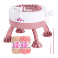 Sentro 22-Needle Knitting Machine for DIY Manual Scarves & Hats Making,DIY Knitting Board Rotating Machine,No Electricity Needed. 