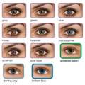 Freshlook contact lens full set combo packed chose by any color 3piar contact lens.