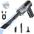 9000Pa Wireless Car Vacuum Cleaner USB Charging 1200mAh Portable Cleaning Appliance Mini Wet and Dry Vacuum Cleaner Household. 