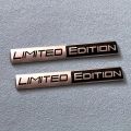 2PCS Limited Edition Emblem 3D Metal Badges Decal Sticker Auto Racing Sport Emblem for Rear Trunk Side Fender Car Motorcycle. 