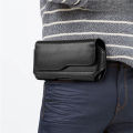 KISMIS Fashion Phone Wallet Waist Bag Leather Bag Belt Leather Case with Belt Clip and Ring Phone Holder Travel Hiking Case. 