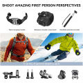 Pro 50-in-1 Adventure Kit for  13/12/11,  Action 5/4, Insta360 Ace - 360° Bike/Helmet/Chest Mounts & Waterproof Case. 