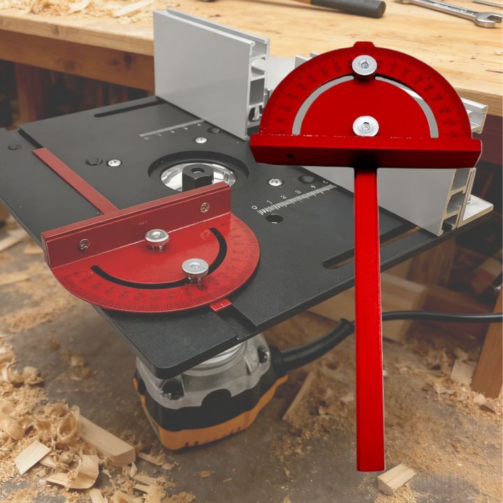 Mill Table With Ruler Precision Circular Table Saw Angle Push Ruler, for Aluminum Engraving ...