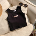 Fashion Children T-shirt For Girls Boys Cotton Vest Tops Kids Summer Clothes Sleeveless T-shirt.