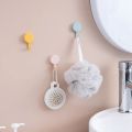 Self Adhesive Wall Hook Strong Without Drilling Coat Bag Bathroom Door Kitchen Towel Hanger Hooks Home Storage Accessories.