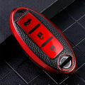 TPU Leather Car Key Case Cover for Nissan Leaf Micra Qashqai J11 J10 X Trail T32 Versa Note Patrol Key Fob Cover Accessories. 