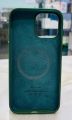 Silicone Case with MagSafe iPhone 13 Pro Max - Green. 