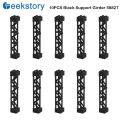 10pcs Black Support Girder Triangular 2x2x10 Column Train Track   MOC Building Block Part Compatible legoeds MOC 58827 95347. 