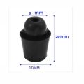 10 Pcs/set Black  Car Bumper Door Overslam For Hyundai All Vehicle Elantra Accent Tucson Soul. 