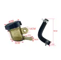 Universal Motorcycle Brake Oil Tank Foot Brake Master Cylinder Oil Cup Fluid Bottle Reservoir Dirt Bike Scooter Pitbike. 