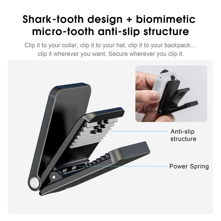 Backpack%20Clip%20Holder%20For%20Insta360%20Go%20Ultra%20Quick%20Release%20Anti-shake%20Clip%20Magnetic%20Selfie%20Stick%20Holder%20Sports%20Camera%20Accessories%20-%20Image%205