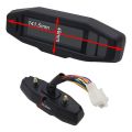 Digital Universal Motorcycle Speedometer Oil Gauge Tachometer Meters Instrument Cluster Turn Signal Light Indicator. 