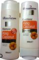 Dreamron king coconut shampoo and conditioner 200ml. 