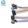 1PCS 65CM Slim PC Compute Motherboard Power Cable Original On Off Reset with LED Light PC Power Reset Switch Push Button Switch. 