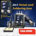 Digital Rework Station 2 in 1 750W Heat_Gun and Soldering Iron Repair Mobile Laptop Telecommunication Parts & Components. 