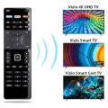 Remote Control XRT122 Replacement Remote for Vizio HDTV TV D39H-D0/D39HD0/D50U-D1/E43-C2/E32-C1/D65U-D2 Remote Control. 