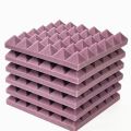 1PC Soundproofing Foam High-density Flame-retardant Pyramid Noise Sound-Absorbing Acoustic Foams Sound Treatment Panel. 