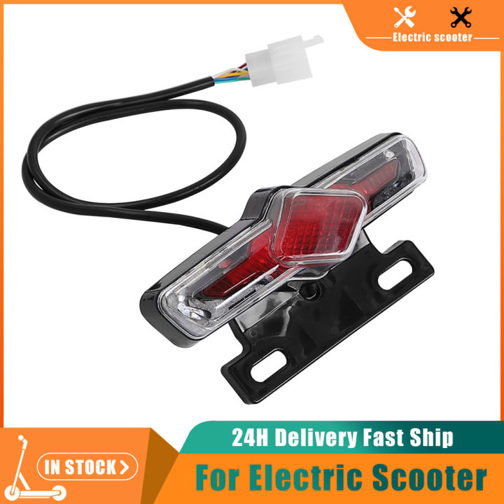 12V/36V-60V Taillight Turn Signal Rear Rack Lamp Light Waterproof LED ...