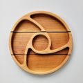 Acrylic Router Template, Router Inlay Template for Woodworking, Round Swirl ROUTER TEMPLATE - Durable Handmade Tool Templates.