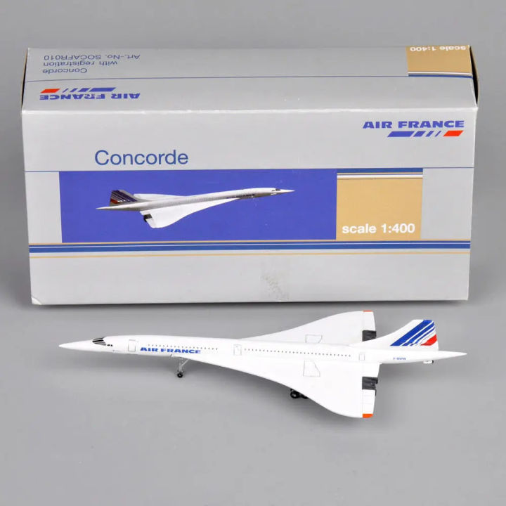 1:400 Scale Airplanes France 1976-2003 White Mini Diecast Metal Aircraft Model Air plane Toys