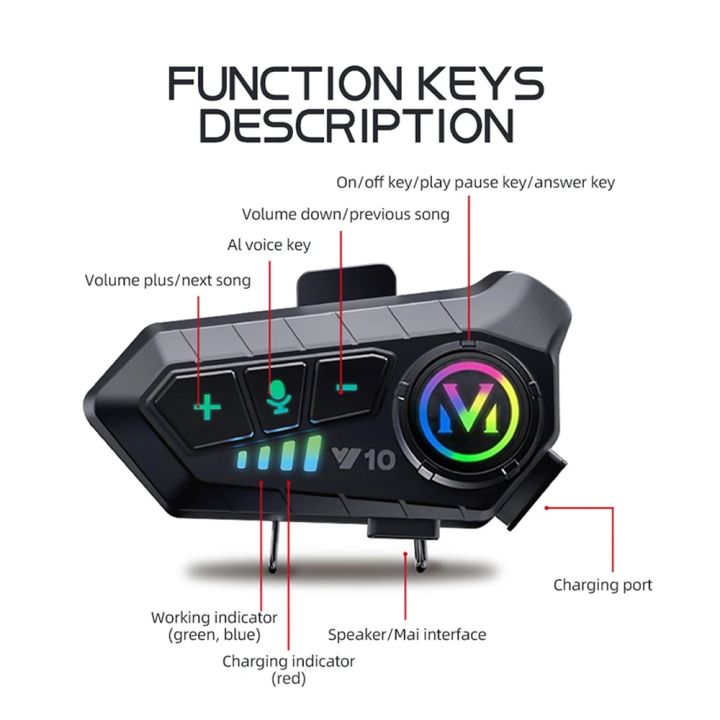 Y10%20Motorcycle%20Helmet%20Headset%20Wireless%20Bluetooth%205.3%20Headphone%20Voice%20Control%20Earphone%20Handsfree%20Call%20MP3%20Player%20Speaker%20Kit%20-%20Image%202