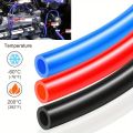 Automotive Blue Red Black Vacuum Silicone Hose 1m Universal 3x9mm Inner Diameter 3mm Thickness 3mm. 