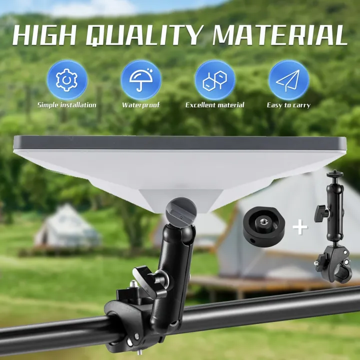Starlink%20Bracket%20Adjustable%20360%C2%B0%20Rotation%20Grip%20Bracket%20for%20Starlink%20Mini%20Accessory%20Windproof%20Outdoor%20Satellite%20Antenna%20Bracket%20-%20Image%204