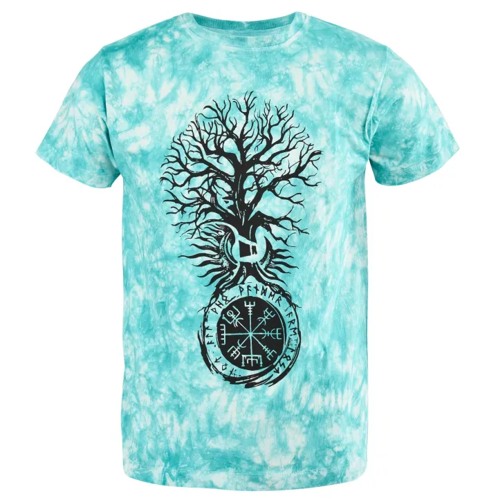 Unisex Casual T-Shirt Tie And Dye Designs Green Color Not Blue100% Cotton Priyani Textiles Premium Quality T Shirt Color Not Wash-off New Style New Trend.