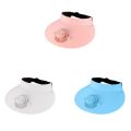Rotating Fan hat | Chargeable Fan Cap. 