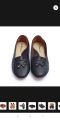 Fashionable Leather Made Soft Girls Loafer with Rubber Sole - Womens Exclusive Design Shoes - Girls Loafer Shoes. 