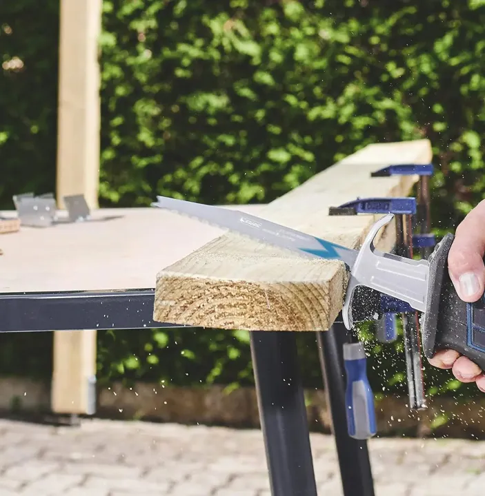 EZARC%205PCS%20Wood%20Pruning%20Reciprocating%20Saw%20Blade%206-Inch/150mm%20Recip%20Saw%20Blades%20R644GS%206TPI%20-%20Image%204