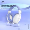 AULA S6 Wireless Bluetooth Headphone Three-mode Lightweight Custom Gaming Head-mounted Headsets for Desktop Laptop Computer. 