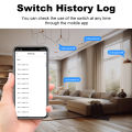 Manhot Tuya Smart EU Zigbee Button Switch No Capacitor Wire Required 1/2/3/4 Gang Wall Light Switch Work With Alexa Google Home lightify. 