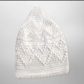handmade wooly prayer cap. 